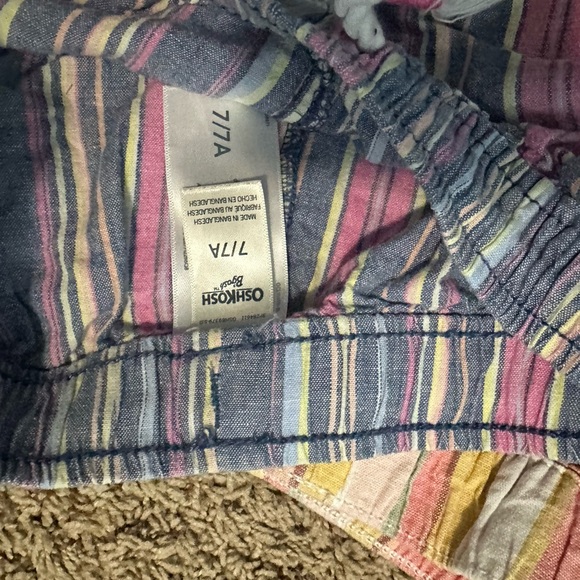 Striped Multicolor Shorts Set - Picture 4 of 4